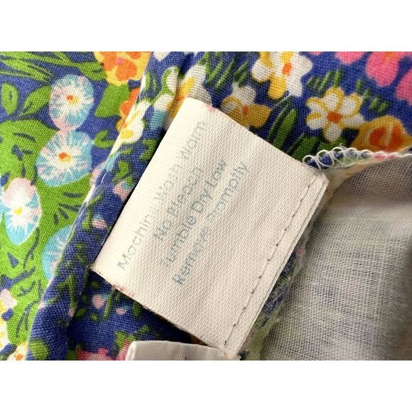 Vintage 80s Sandpiper Classics Pastel Cottagecore Floral Skirt size Womens 16 - Picture 10 of 10